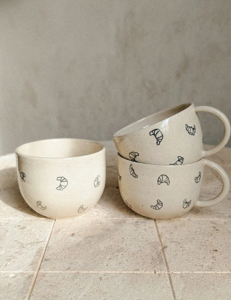 CROISSANT Cappuccino Tasse  – Bild 2